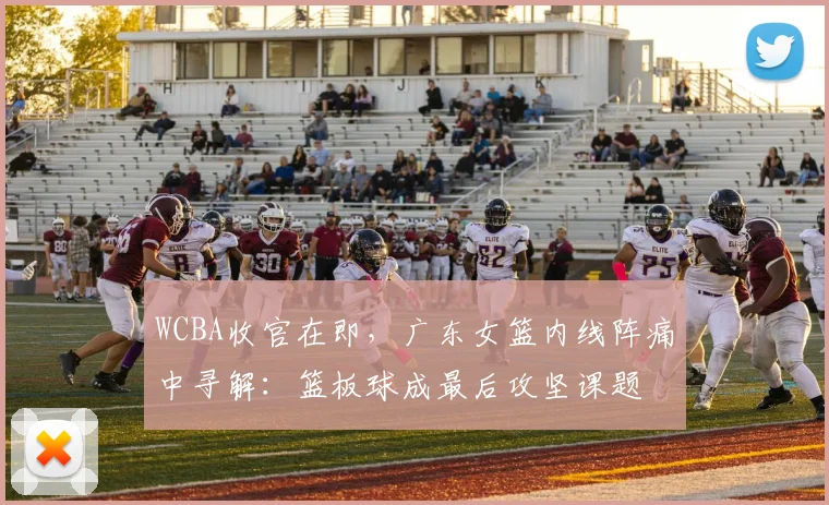 WCBA收官在即，广东女篮内线阵痛中寻解：篮板球成最后攻坚课题